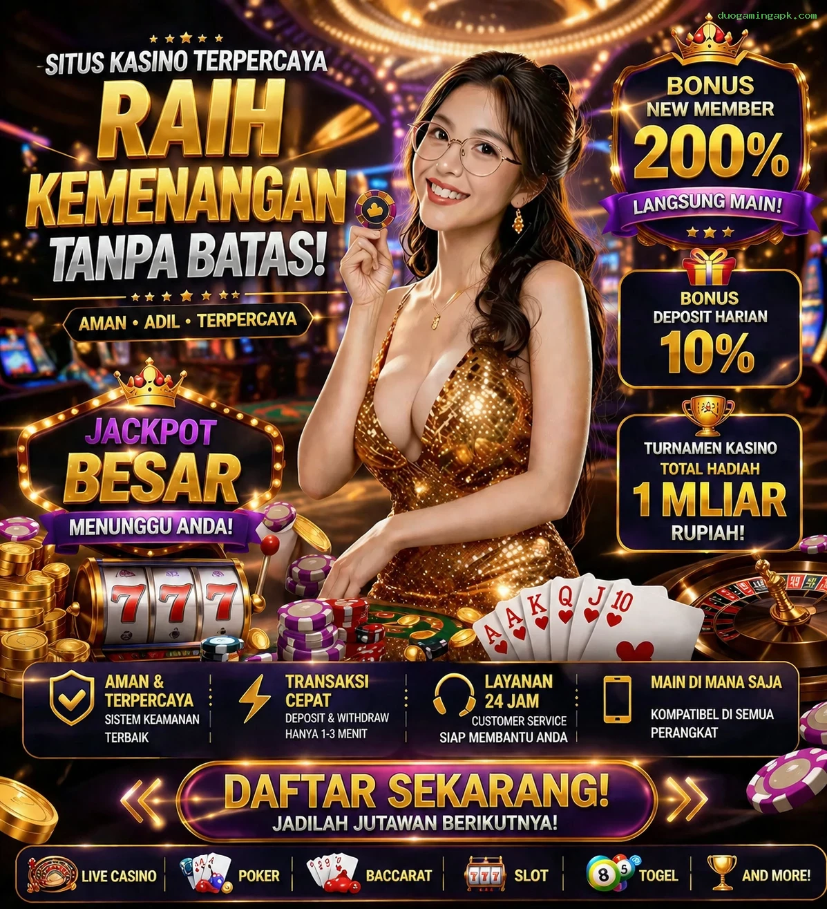 Ikon aplikasi duogaming resmi